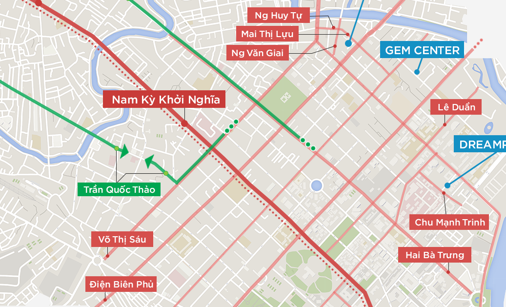 So do cam duong don Tong thong Obama den Sai Gon hinh anh