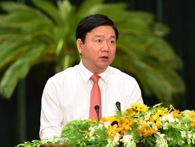 Bi thu Dinh La Thang yeu cau on dinh Dai hoc Hoa Sen hinh anh