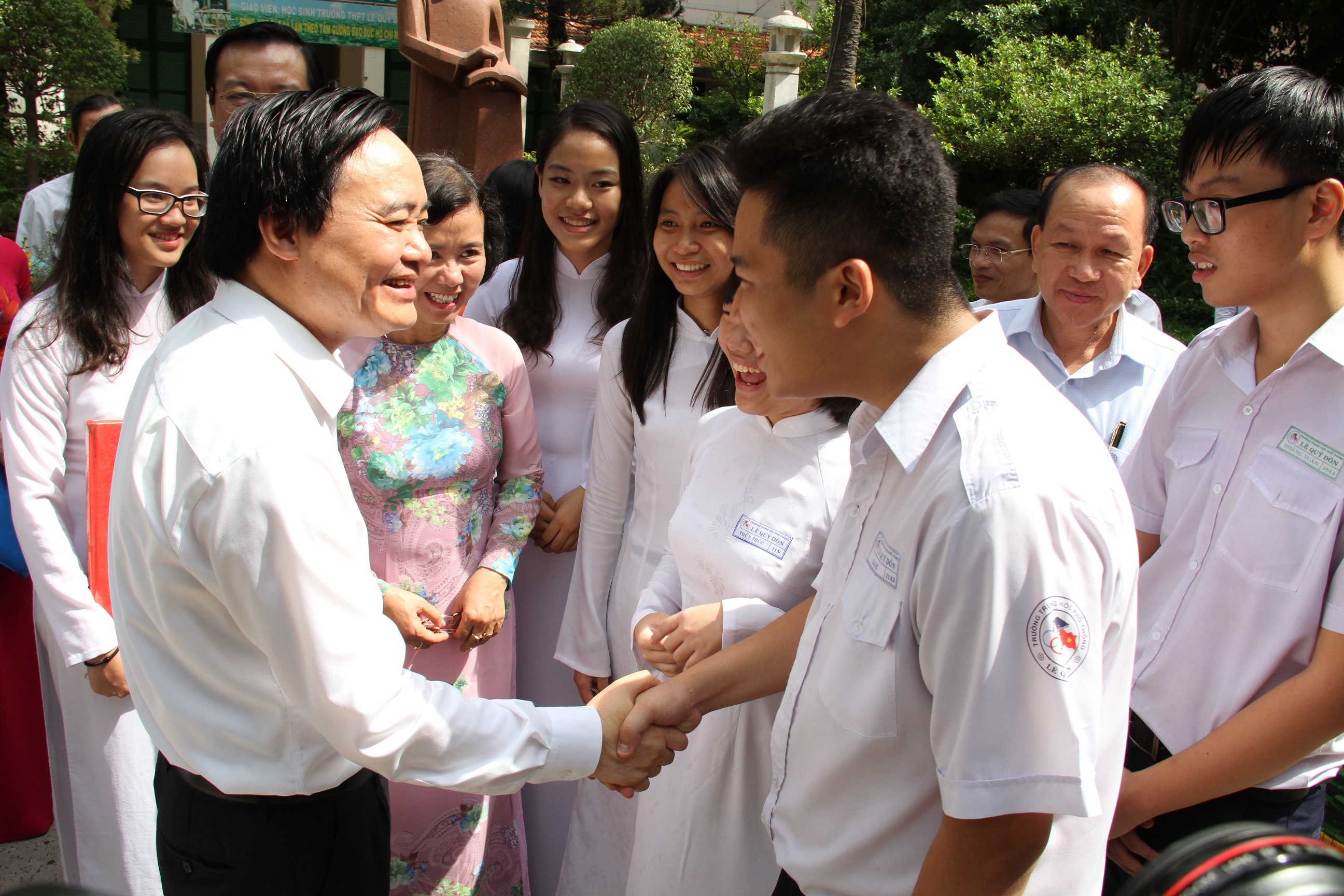 Bo truong lam viec tai TP HCM anh 1