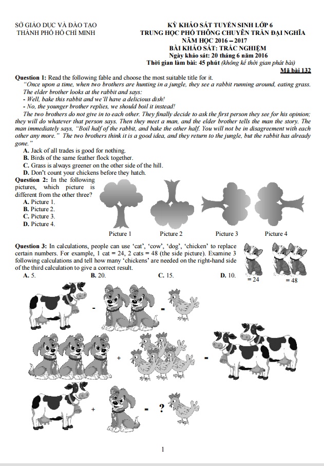 Hoang Sa Truong Sa vao de lop 6 anh 1