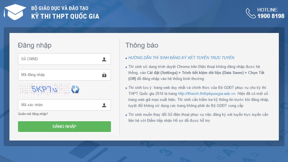 Nhung luu y khi dang ky xet tuyen dai hoc online hinh anh