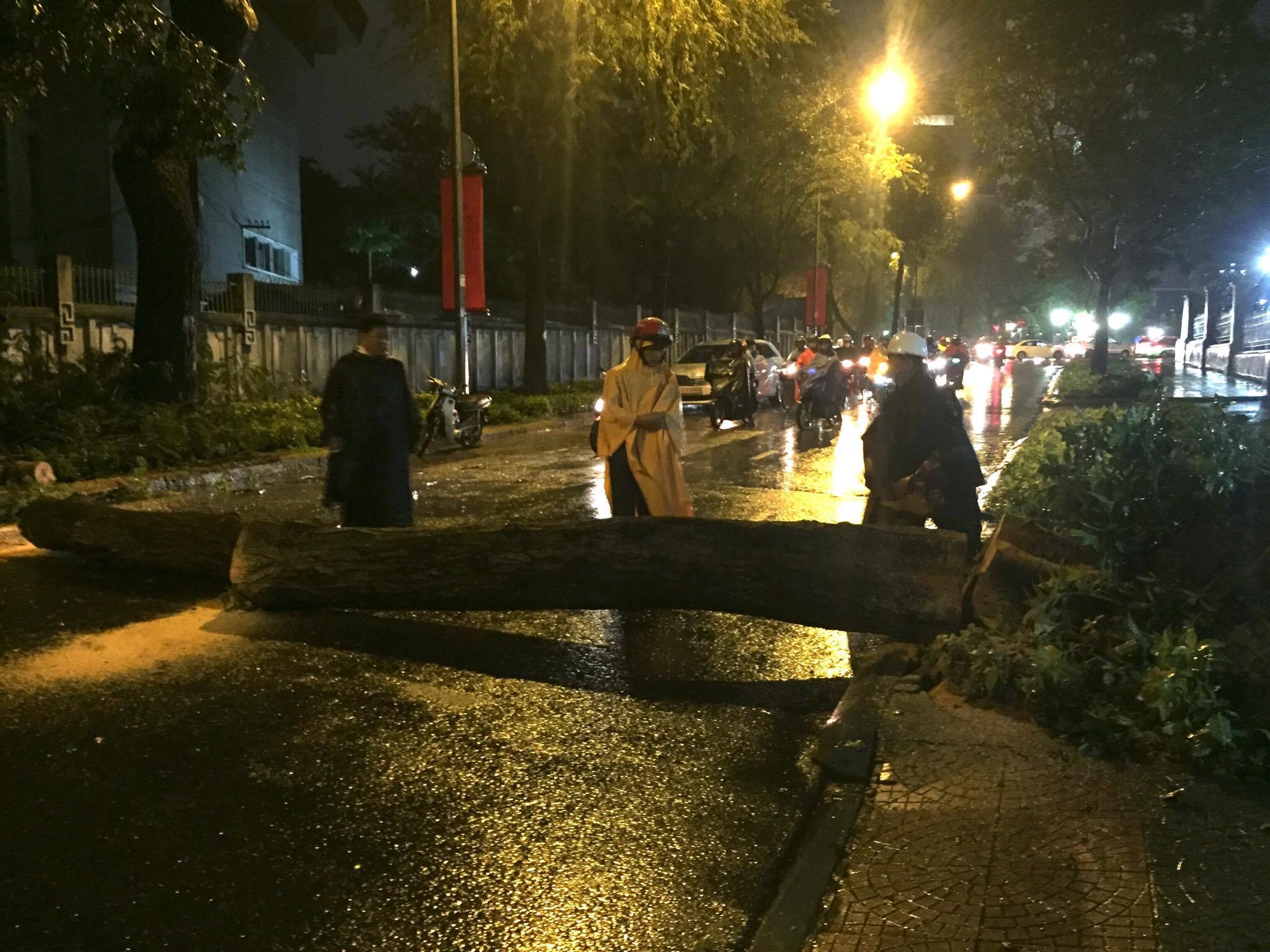 Sai Gon lai mua lon, nhieu chuyen bay bi hoan hinh anh