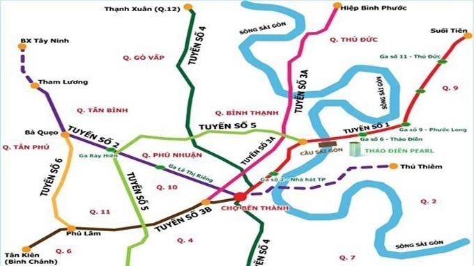 Xay dung tuyen metro so 5 anh 1