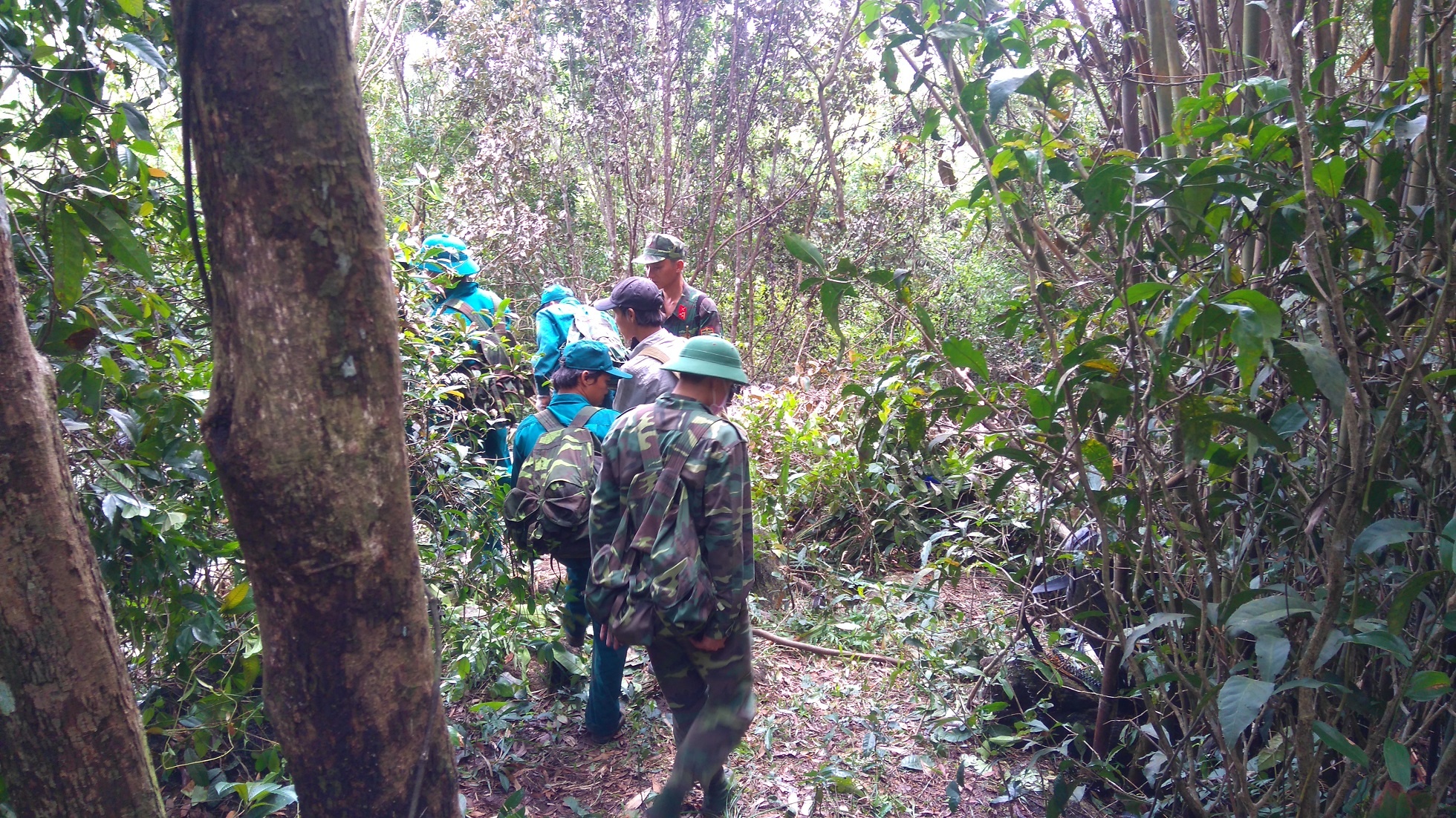 Nguoi dan tim may bay roi anh 1