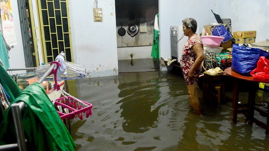 Nhieu khu vuc TP.HCM co the ngap do trieu cuong hinh anh