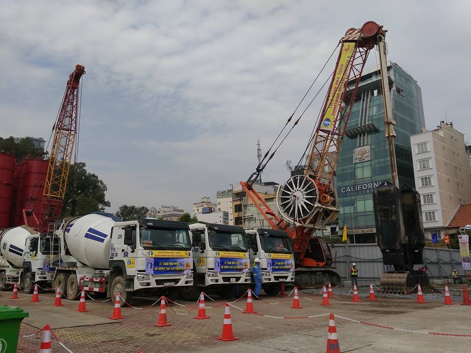 Khoi cong tuyen metro ngam va nha ga Ben Thanh hinh anh