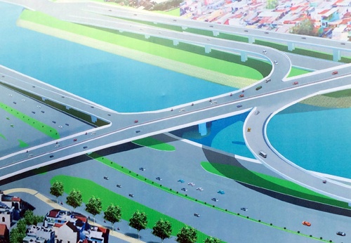 TP.HCM xay cau nhanh giam ket xe tren cau Nguyen Van Cu hinh anh