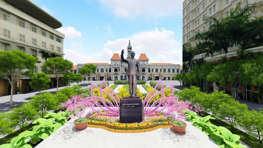 Bật mí đường hoa xuân Nguyễn Huệ 2017 ảnh 1 Bat mi duong hoa xuan Nguyen Hue 2017 anh 1