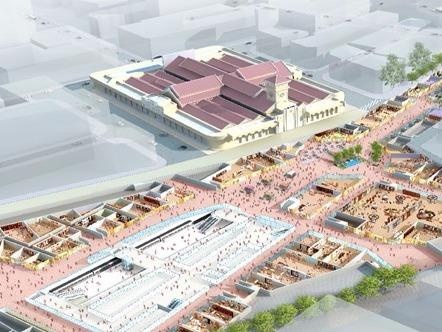 Sai Gon se co trung tam thuong mai 45.000 m2 duoi long dat hinh anh