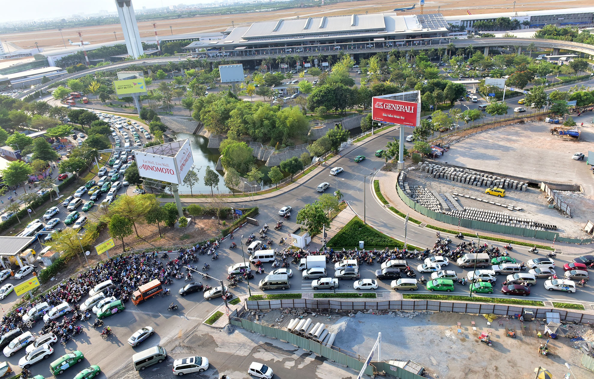 Xay tram trung chuyen cho Tan Son Nhat anh 1