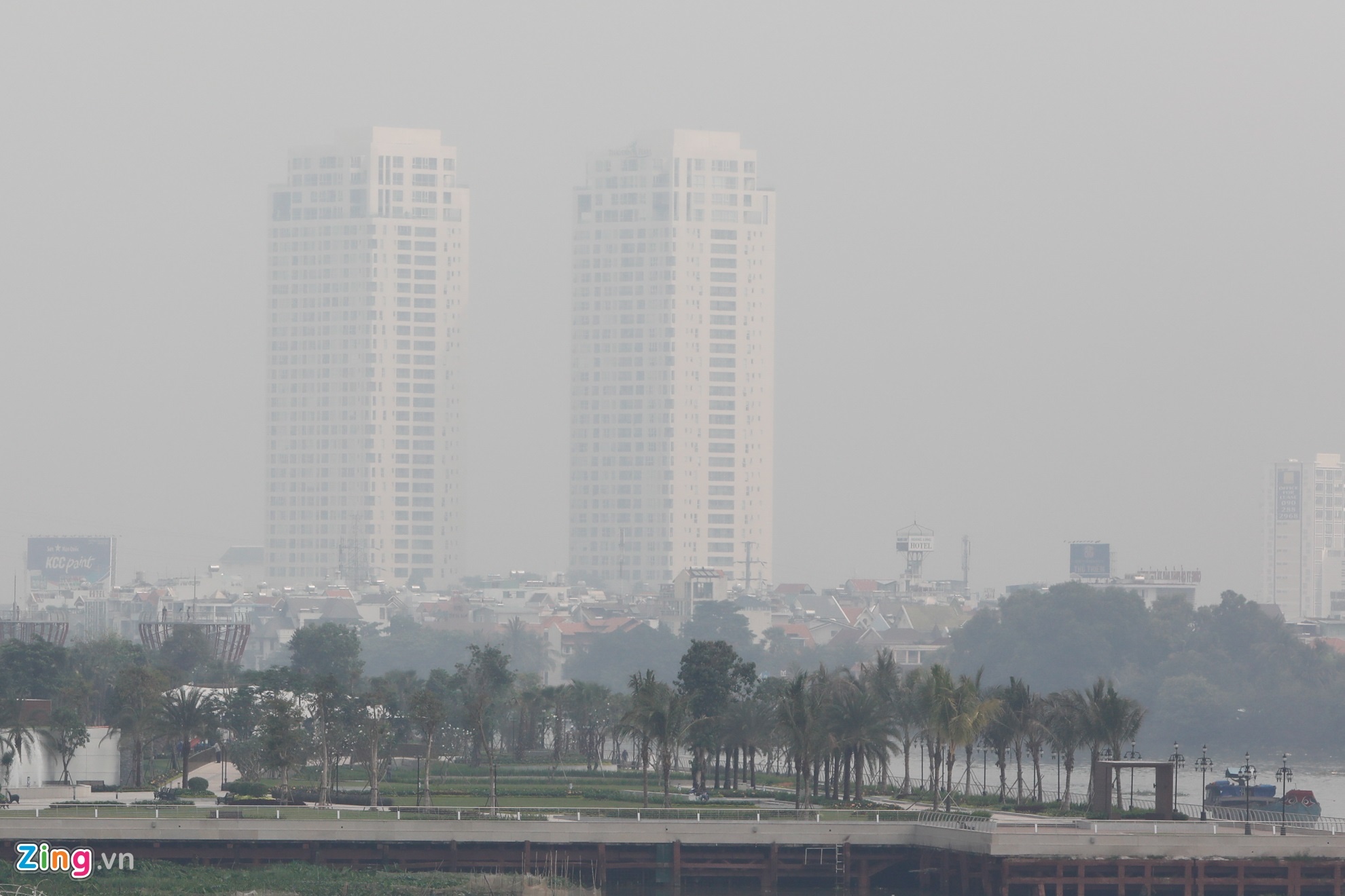 Sai Gon suong mu ngay cuoi nam anh 2