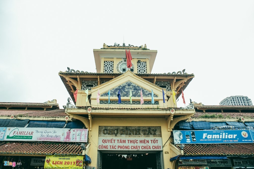 Chợ Bình Tây xếp hạng di tích ảnh 1 Cho Binh Tay xep hang di tich anh 1