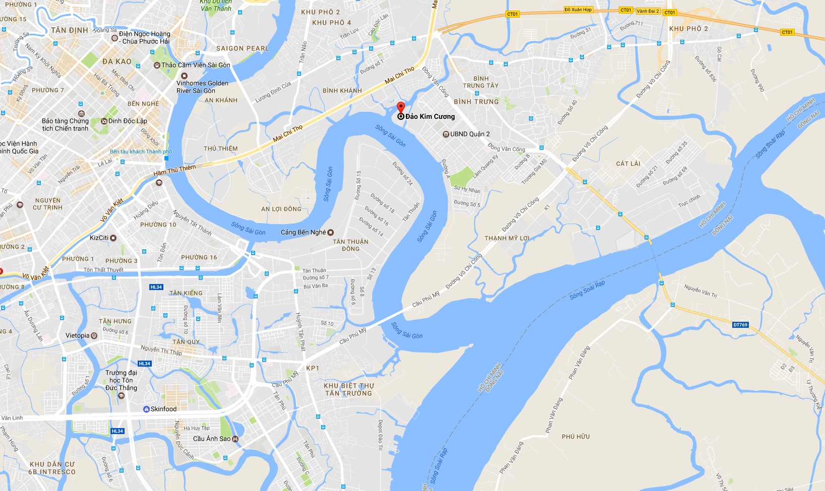 Xây cầu qua đảo Kim Cương ảnh 1 Xay cau qua dao Kim Cuong anh 1