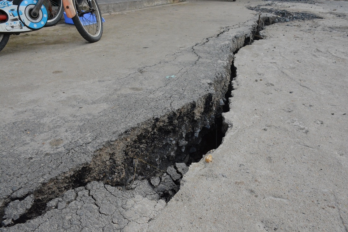 Vet nut dai 40 m o huyen Nha Be hinh anh