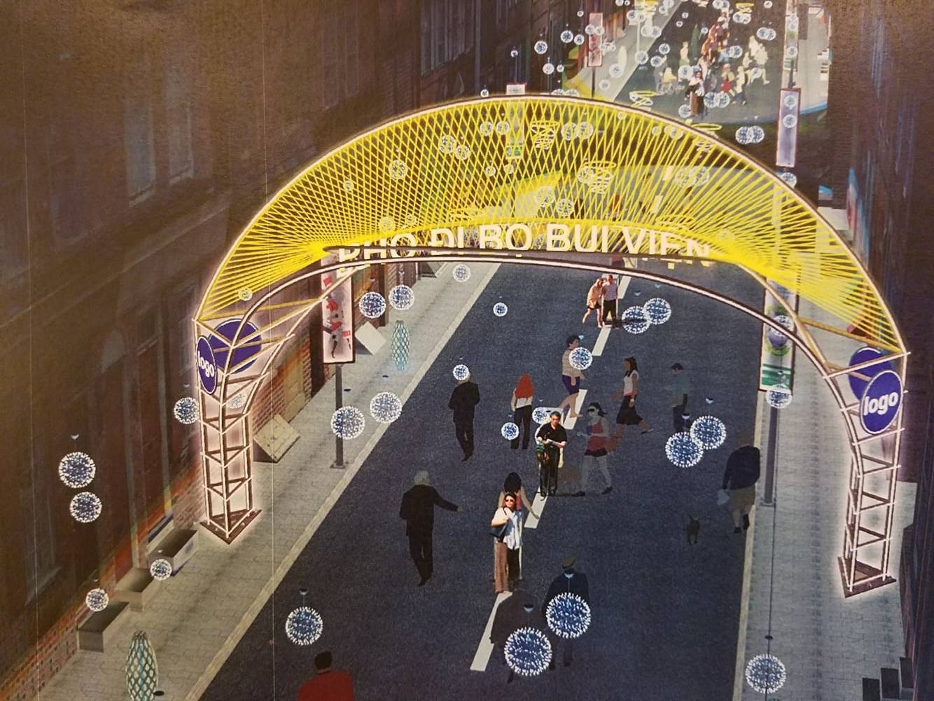 TP.HCM khai truong pho di bo Bui Vien vao ngay 15/7 hinh anh