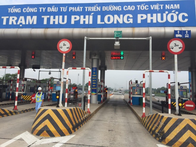 Thu phi tu dong tren cao toc TP.HCM - Long Thanh - Dau Giay hinh anh