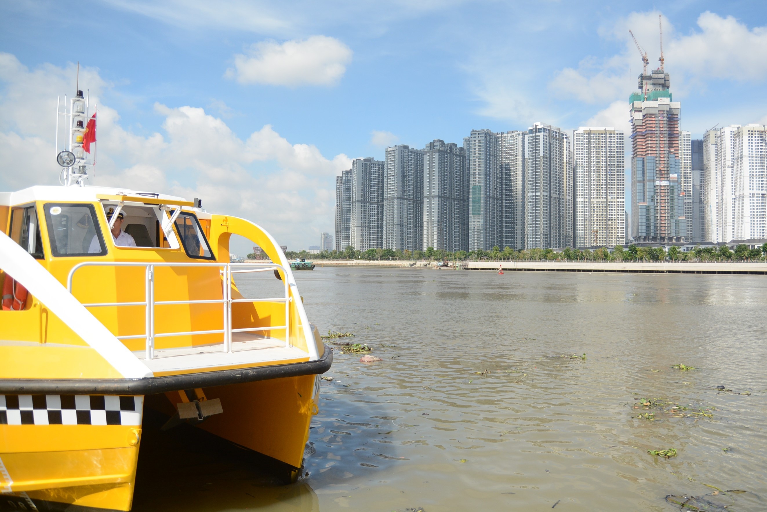 Tau buyt song dau tien o Sai Gon se khai thac vao thang 10 hinh anh