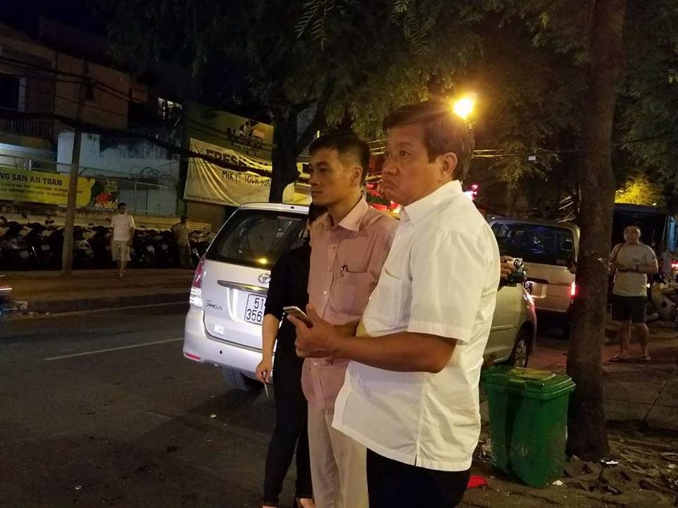 Ông Hải ra quân dẹp vỉa hè ảnh 3 Ong Hai ra quan dep via he anh 3