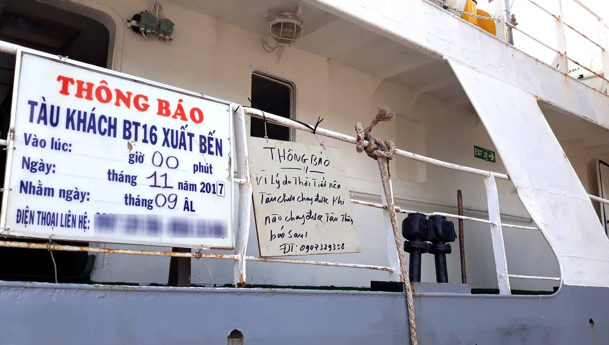 Dừng các tàu đi đảo do bão số 12 ảnh 2 Dung cac tau di dao do bao so 12 anh 2