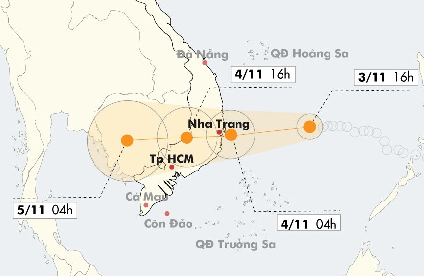 Bao so 12 - Damrey kho doi huong nhu Durian truoc khi vao bo hinh anh