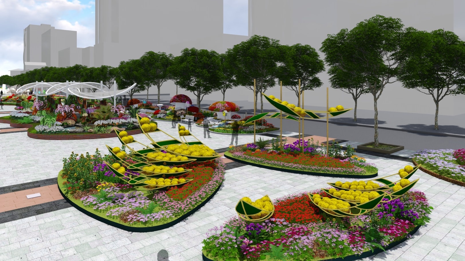 Duong hoa Nguyen Hue anh 6