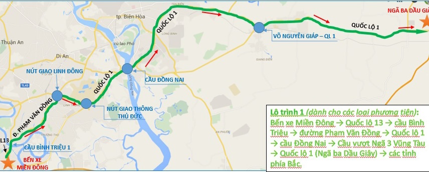 Phân luồng giao thông Tết Mậu Tuất ảnh 1 Phan luong giao thong Tet Mau Tuat anh 1