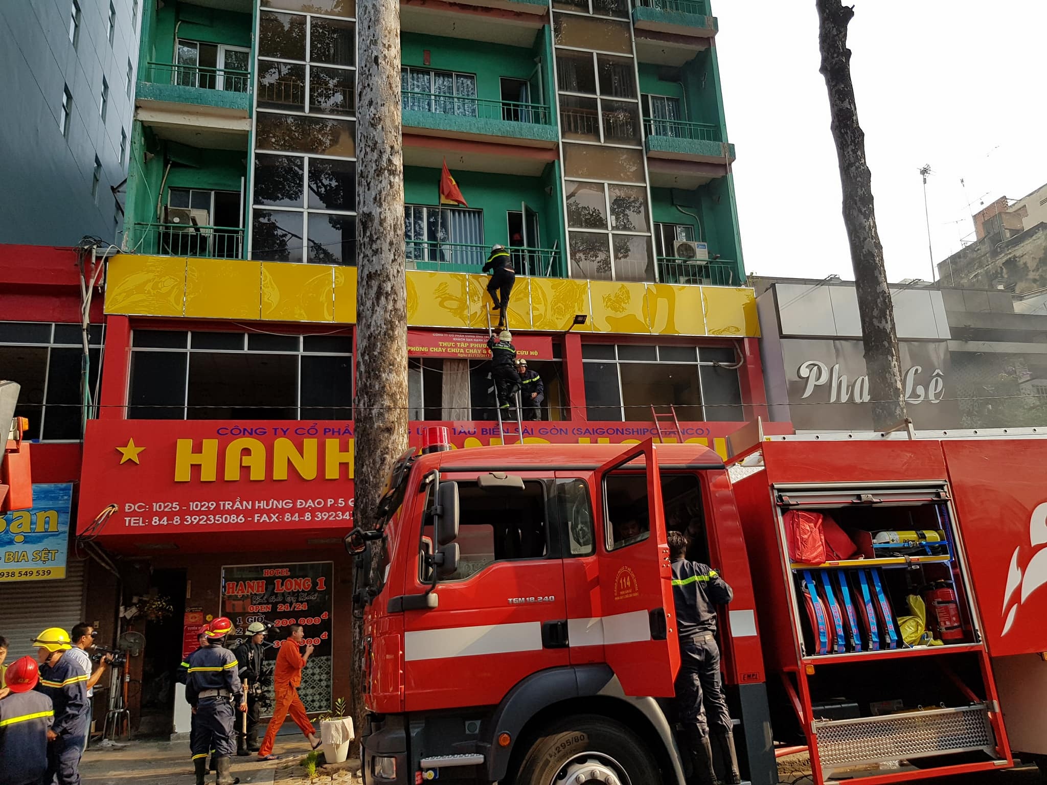 Nhieu chung cu tap huan PCCC sau vu viec o Carina Plaza hinh anh