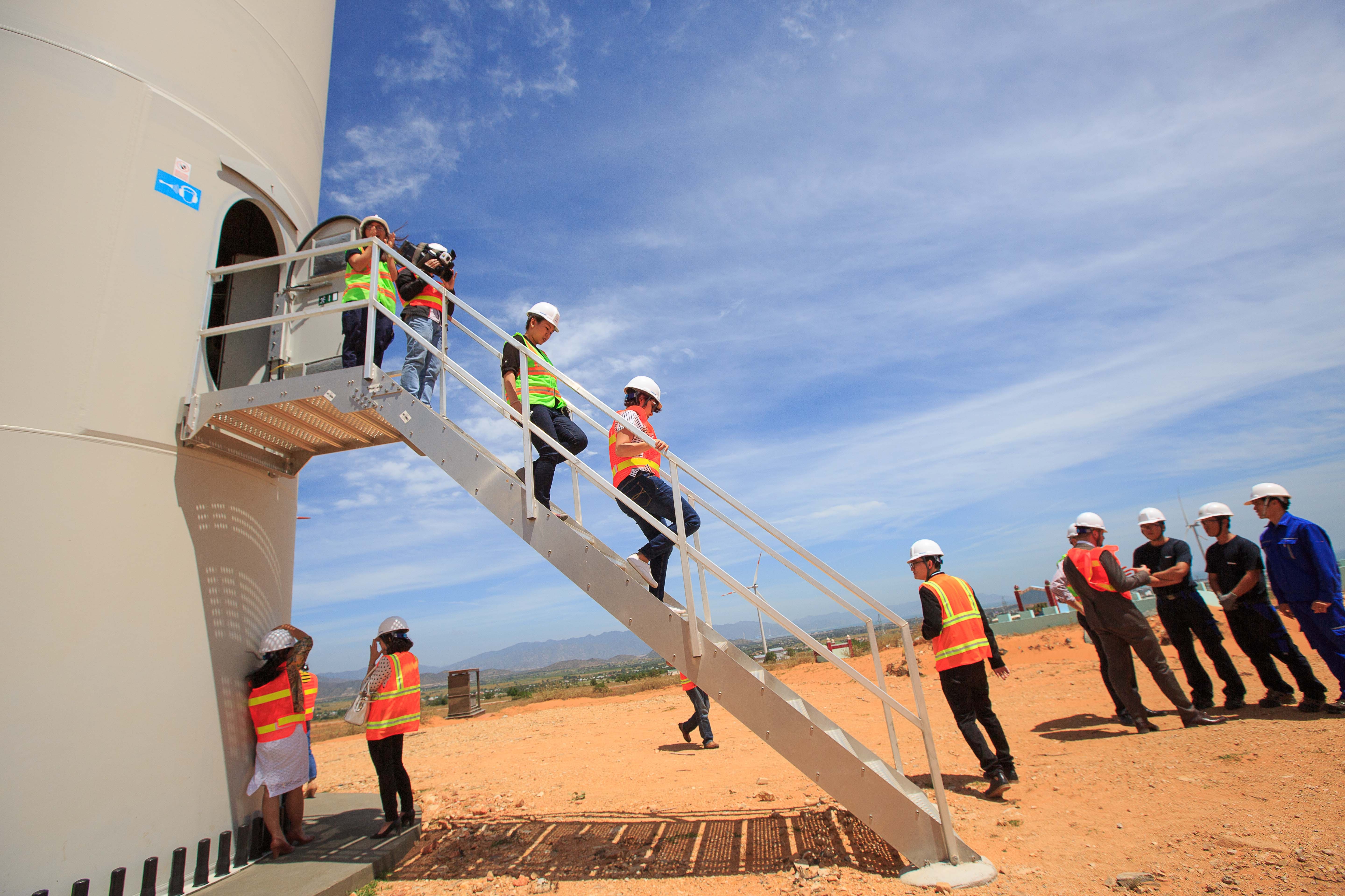 Điện gió ở Bình Thuận ảnh 7 Dien gio o Binh Thuan anh 7