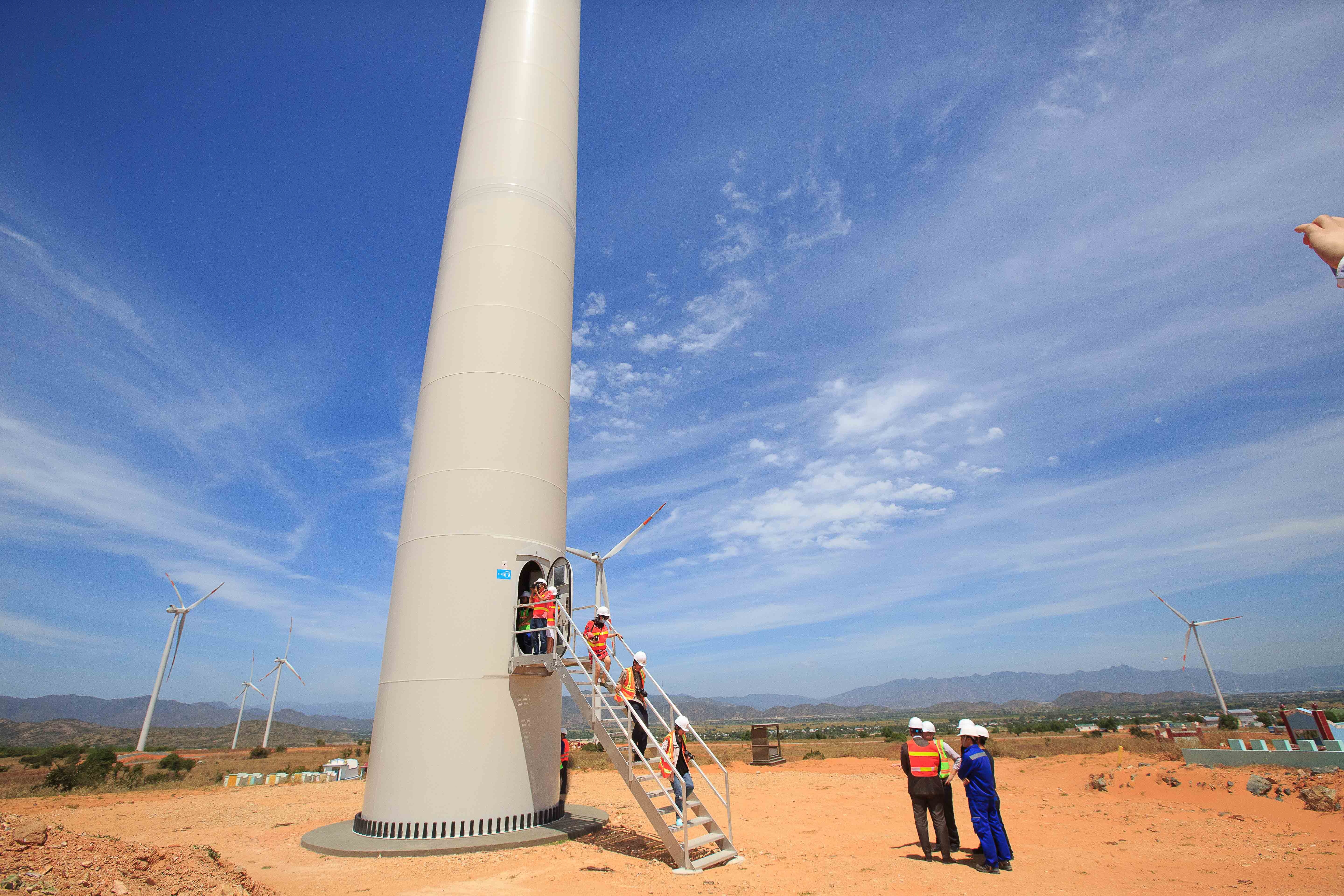 Điện gió ở Bình Thuận ảnh 8 Dien gio o Binh Thuan anh 8