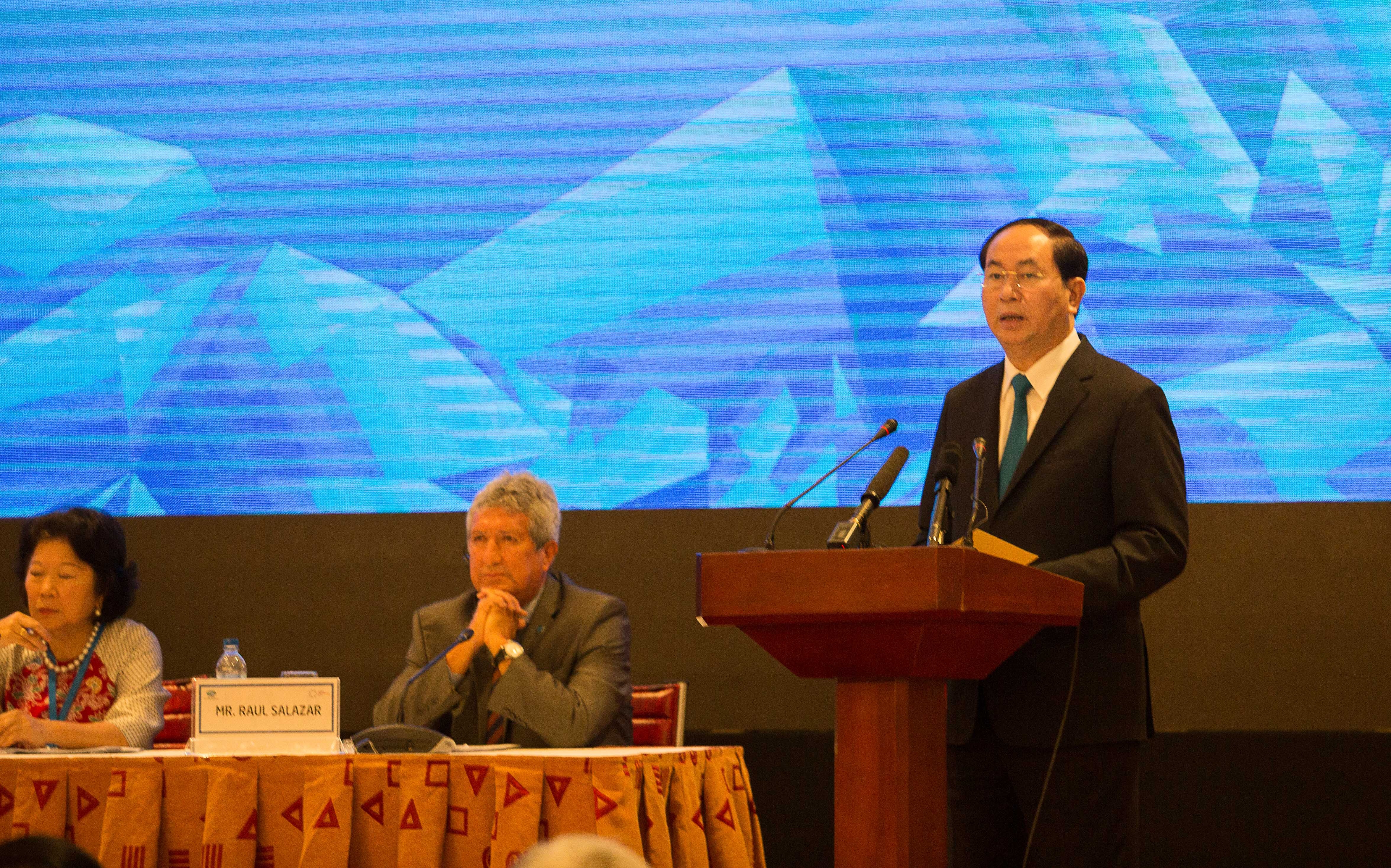 APEC 2017,  chu tich nuoc phat bieu tai APEC,  VIet Nam APEC 2017 anh 2