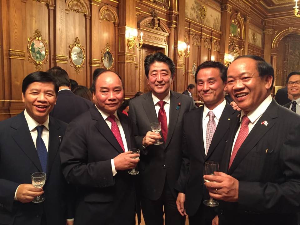 Thu tuong Phuc di Nhat thanh cong,  Thu tuong Phuc cong du,  Quan he Viet Nhat anh 2