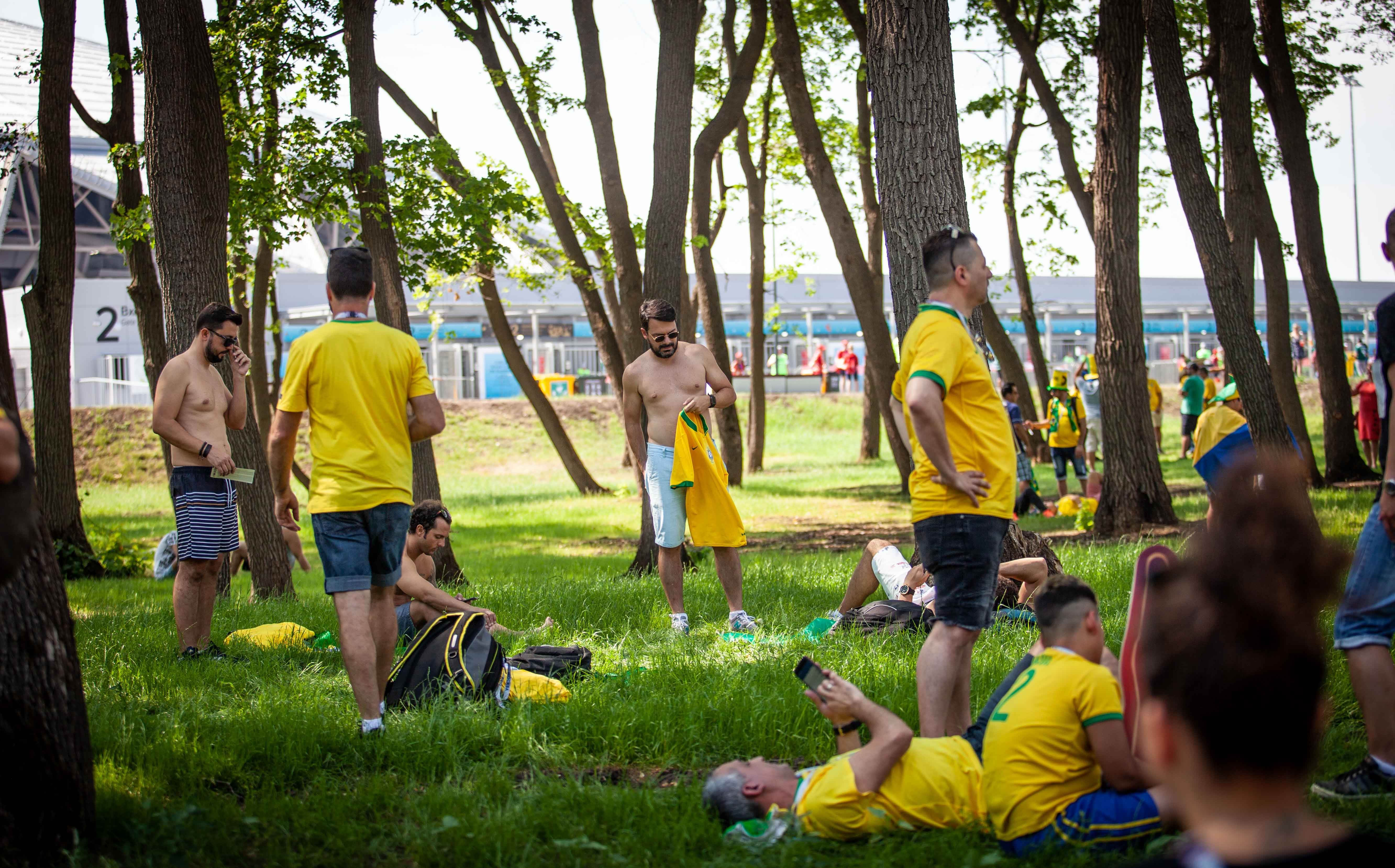 Brazil Mexico World Cup anh 2