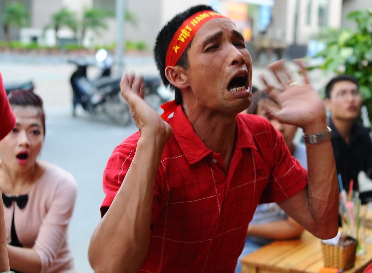 CDV phat khoc khi Viet Nam danh mat giac mo World Cup hinh anh