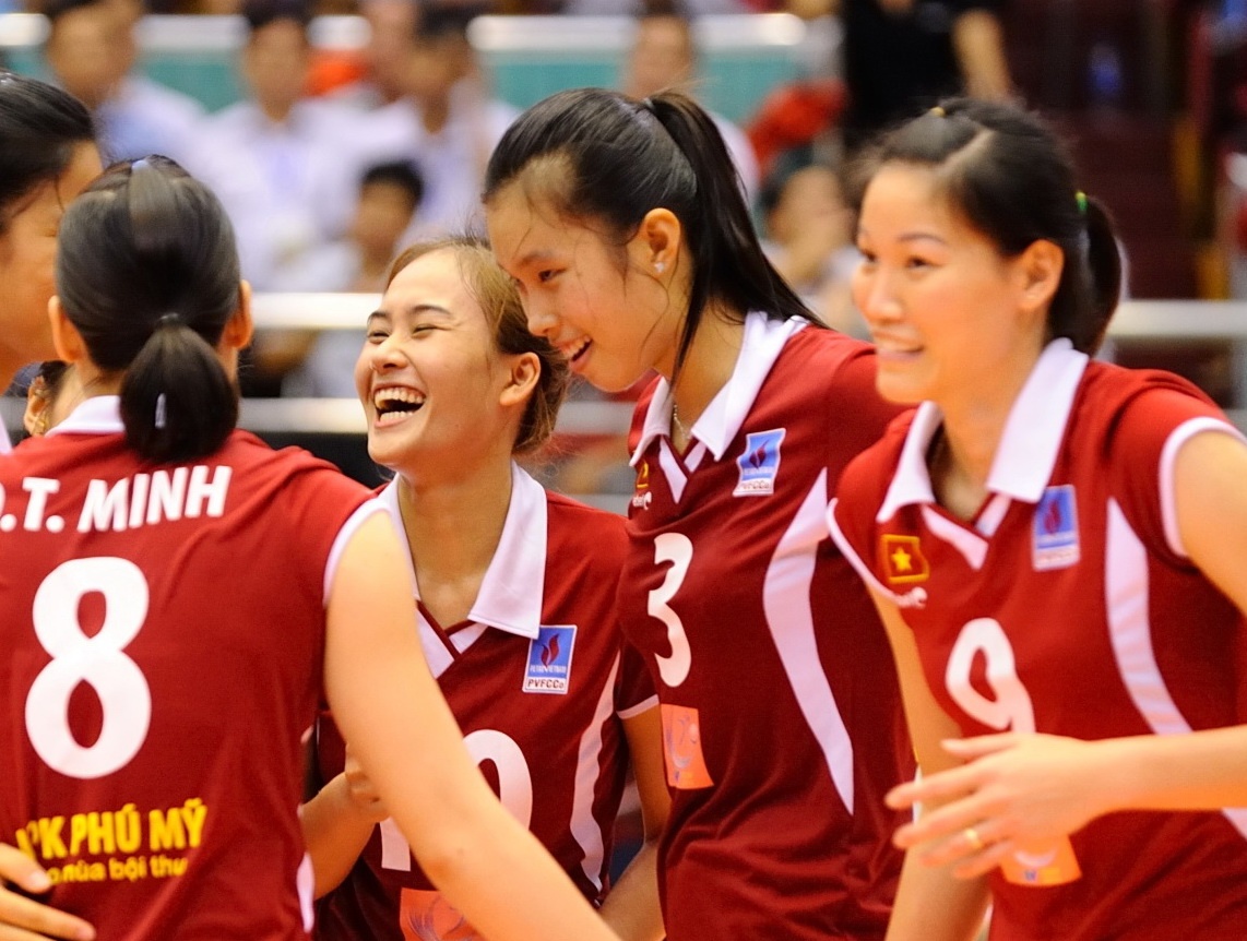 Danh bai Kazakhstan, bong chuyen nu VN vao chung ket VTV Cup hinh anh