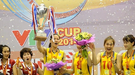 Danh bai Thai Lan, tuyen nu Viet Nam vo dich VTV Cup hinh anh