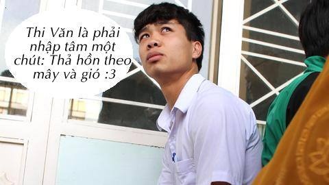 Anh vui cau thu U19 Viet Nam du thi tot nghiep THPT hinh anh