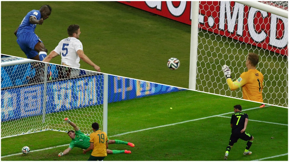 Spain's forward David Villa scores against Australia's goalkeeper Mathew Ryan during a Group B football match between Australia and Spain at the Baixada Arena in Curitiba. Goals. Lots of them. A total of 136 are scored in the group stages, six more than the previous record set at the 2002 World Cup