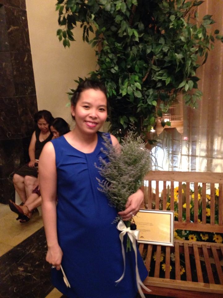 Vợ Niệm Tiến đang mang bầu sang tháng thứ 7.