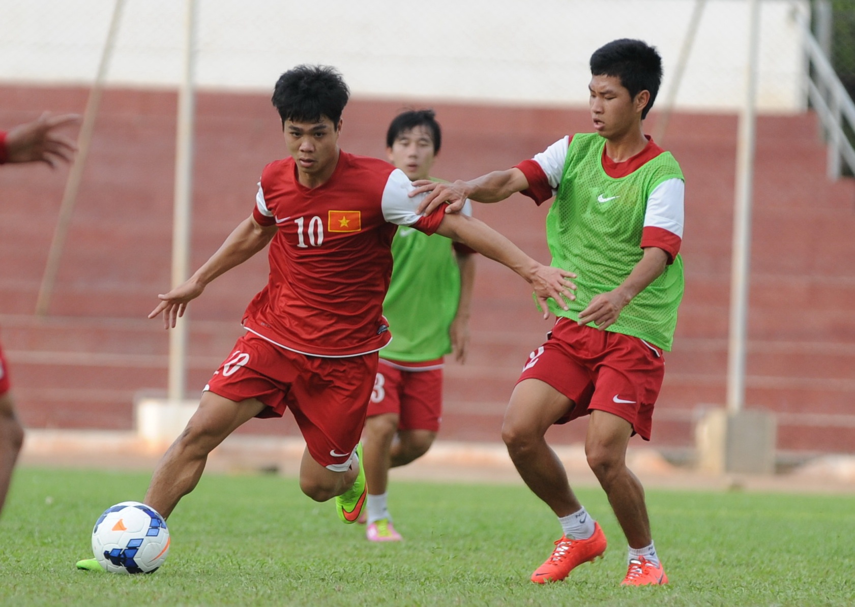 U19 Viet Nam lo doi hinh chinh doi dau U19 Han Quoc hinh anh