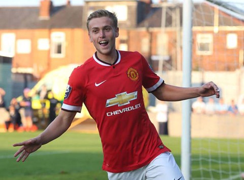 Van Gaal ấn tượng trước tài năng của James Wilson.