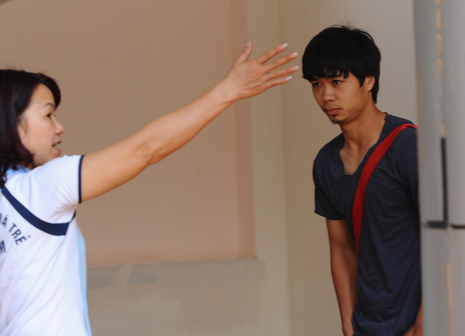 Olympic Viet Nam hao huc hoi quan tai Ha Noi hinh anh