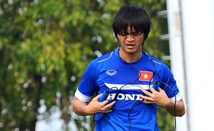 Tuan Anh bo ngo voi bai tap nhay day cua HLV Miura hinh anh