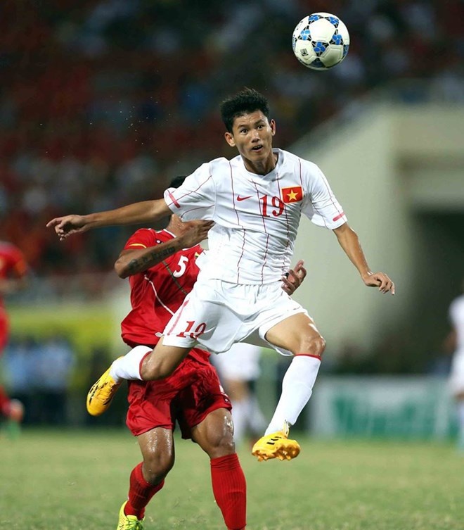Cầu thủ Văn Long từng thi đấu xuất sắc trong màu áo U.19 VN.   Ảnh: THUẦN LÂM  