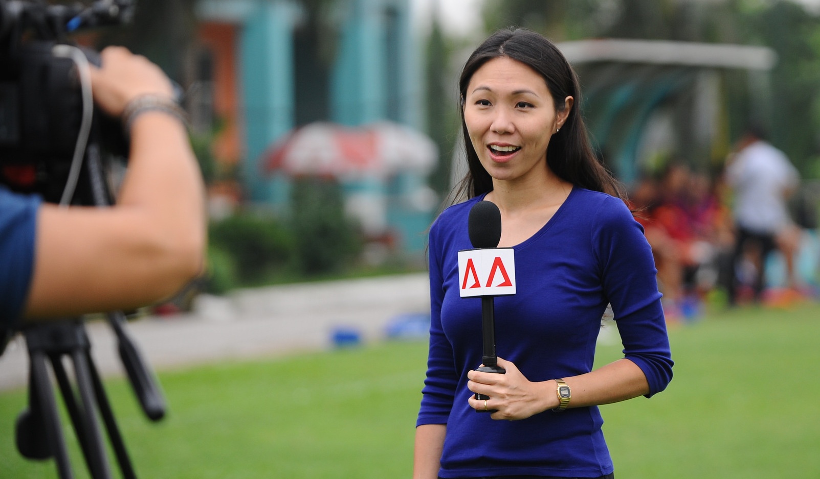 Phong vien Singapore ghi hinh Hong Quan, Cong Phuong hinh anh