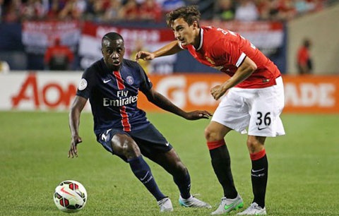 Darmian cũng không tránh khỏi những lúc sơ suất.