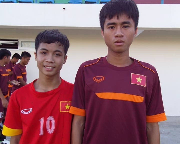 Ban sao cua Cong Phuong xuat hien tren san tap U19 Viet Nam hinh anh