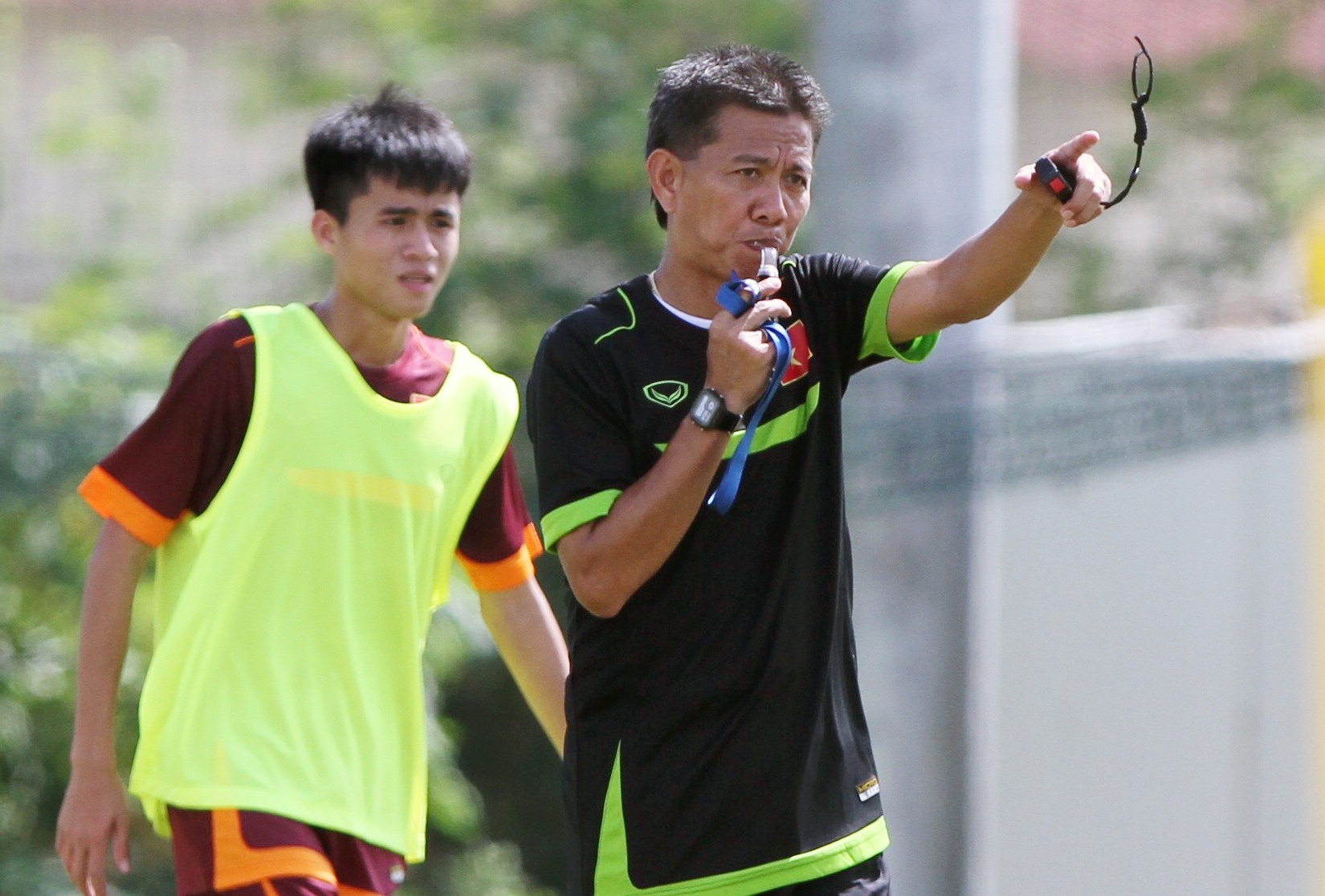 Thanh Hau, Quang Hai - tru cot cua U19 VN o giai Dong Nam A hinh anh