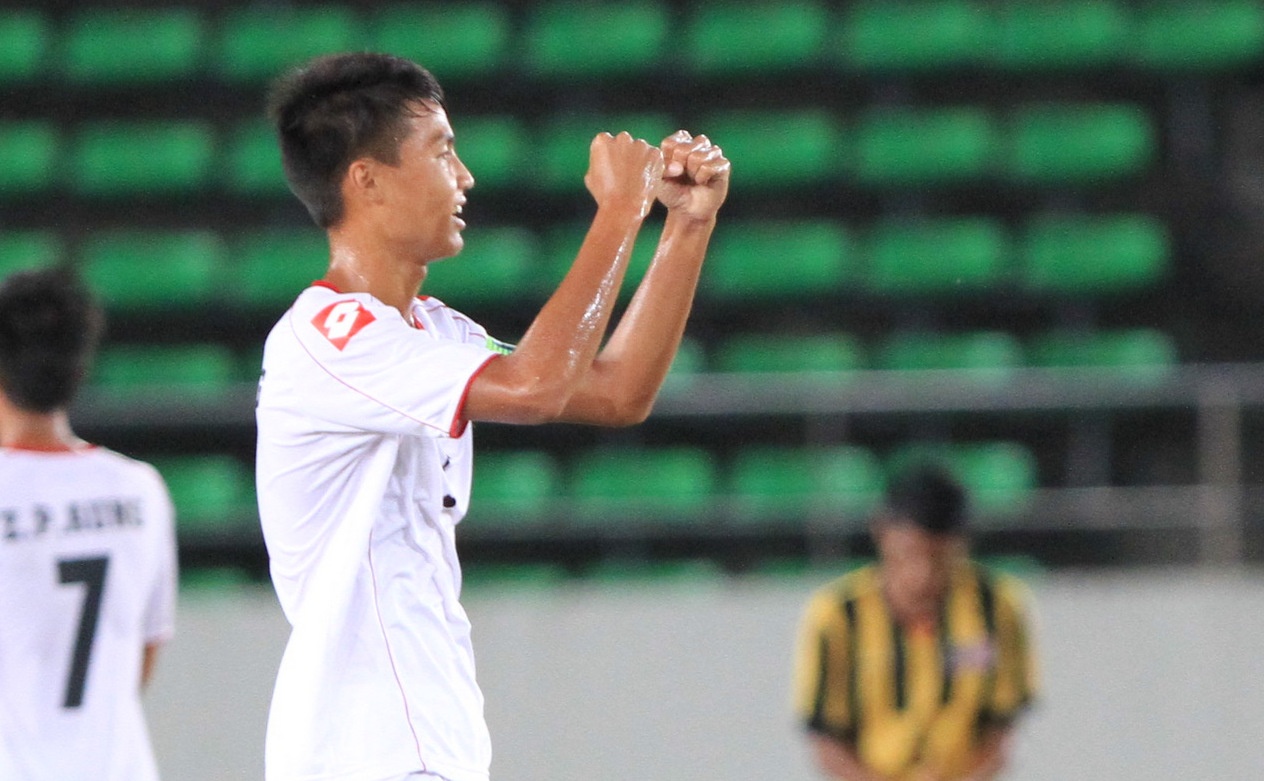 Da phong ngu, U19 Myanmar thang sat nut U19 Malaysia hinh anh