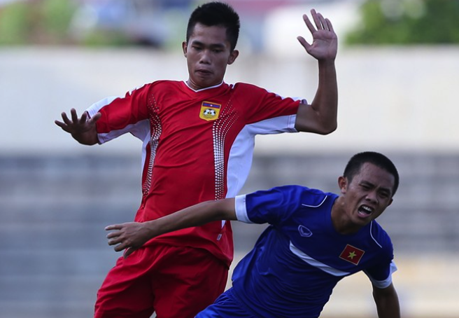 Thai Lan, Lao gianh ve vao ban ket giai U19 Dong Nam A hinh anh