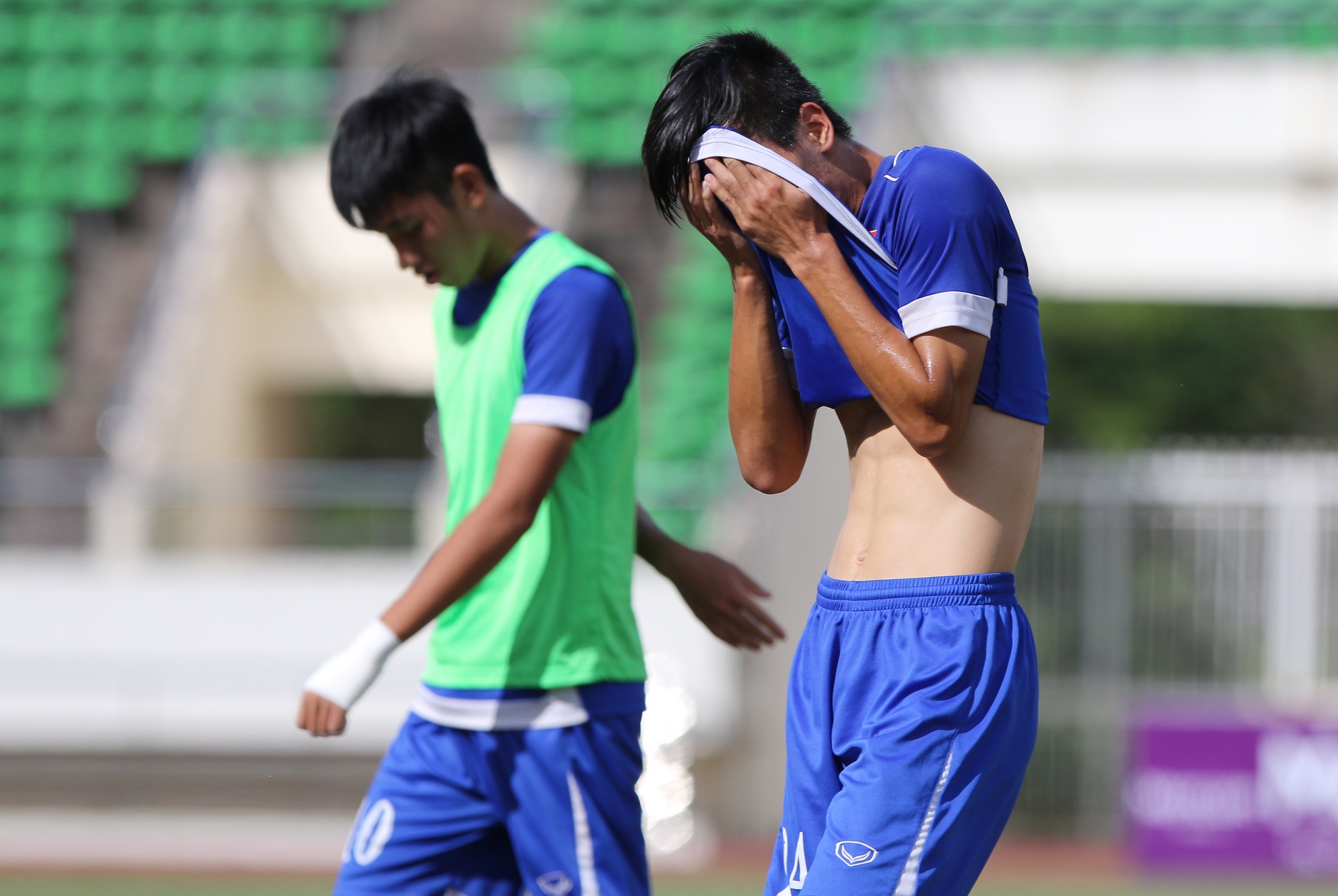 Kich ban U19 Viet Nam bi loai o giai U19 Dong Nam A hinh anh